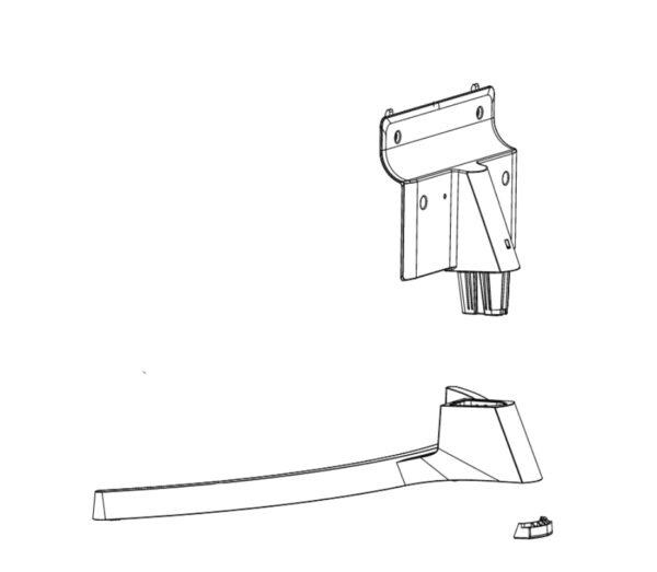 LG Genuine Stand Base for 49SK8100PLA, 55SK8100PLA, 49UK7550PLA, 55UK7550PLA