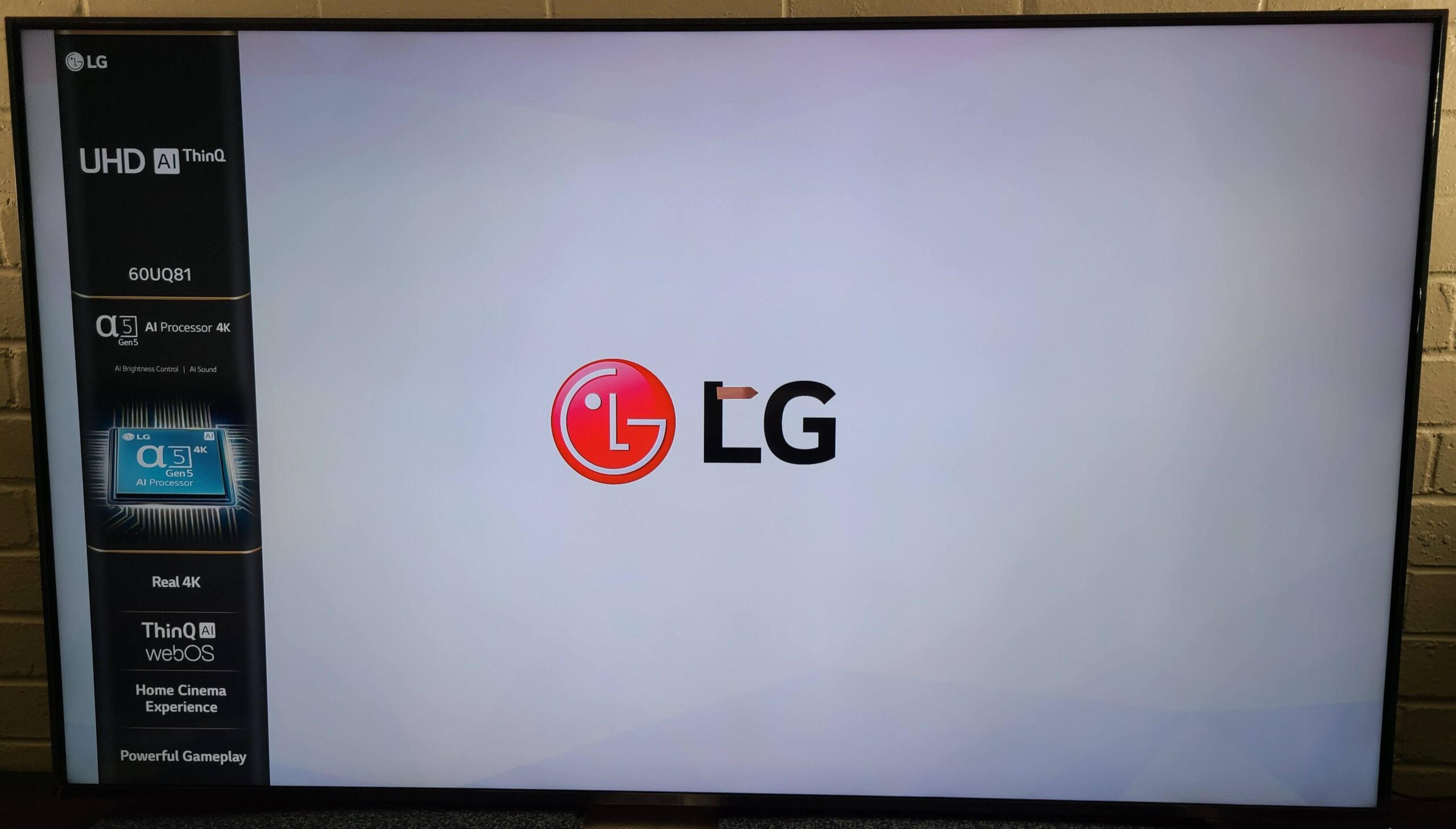 Buy LG 60 Inch 60UQ81006LB Smart 4K UHD HDR LED Freeview TV, Televisions