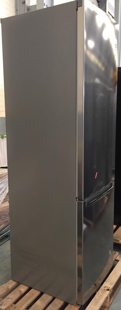 LG DoorCooling™ GBD62PZYFN Fridge Freezer, 384L, Shiny Steel MINOR
