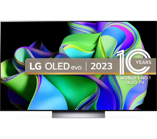 LG OLED55C34LA 55" Smart 4K TV / Scratch on Screen (1332)