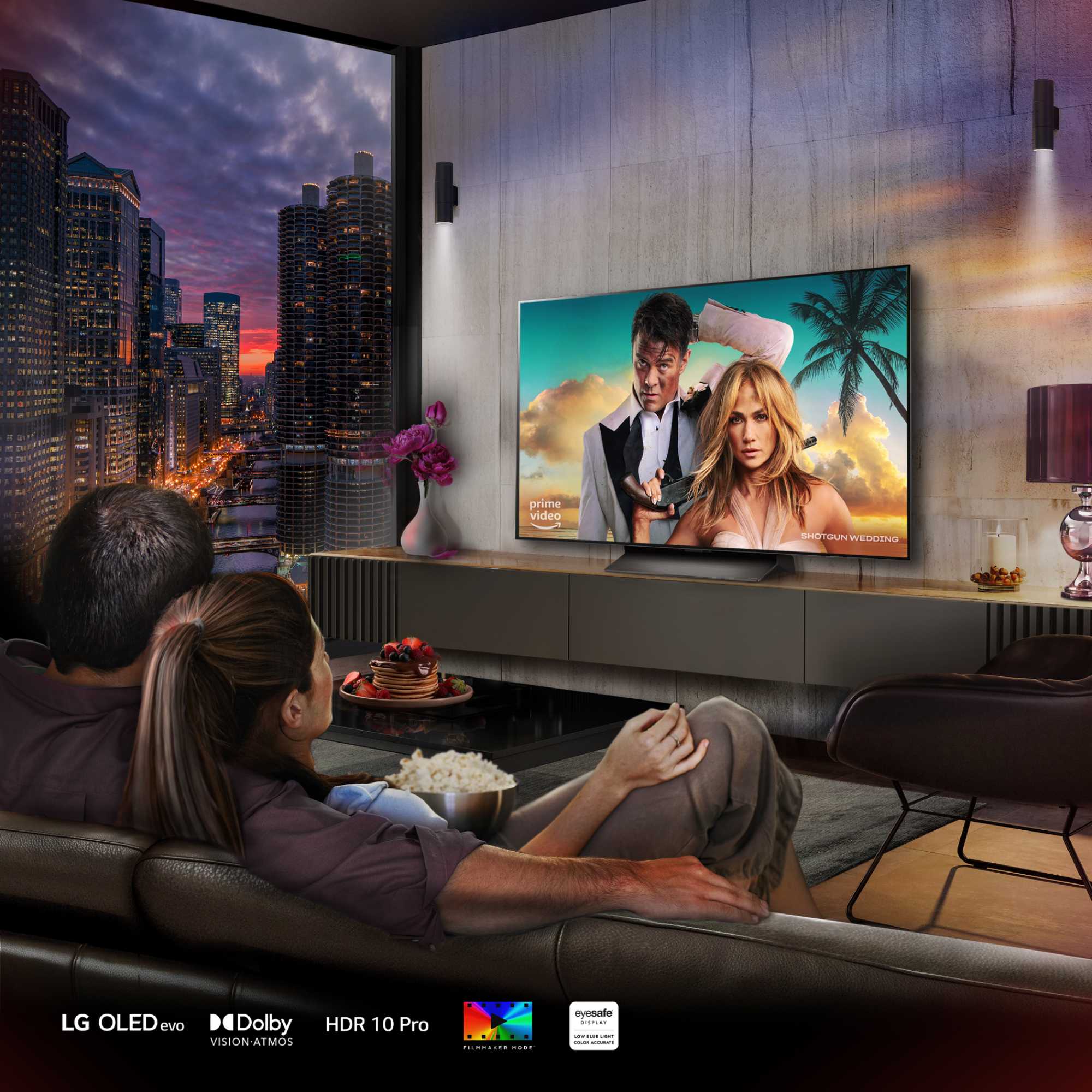 LG OLED48C44LA 48 Smart 4K Ultra HD HDR OLED TV With Amazon Alexa 