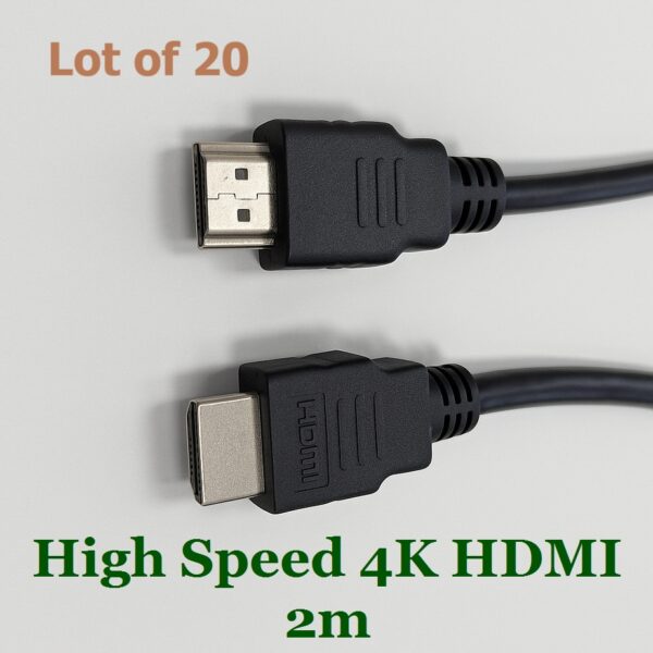 Freeport 20 x 2m High Speed HDMI CABLE E256295 4K - Bulk 20