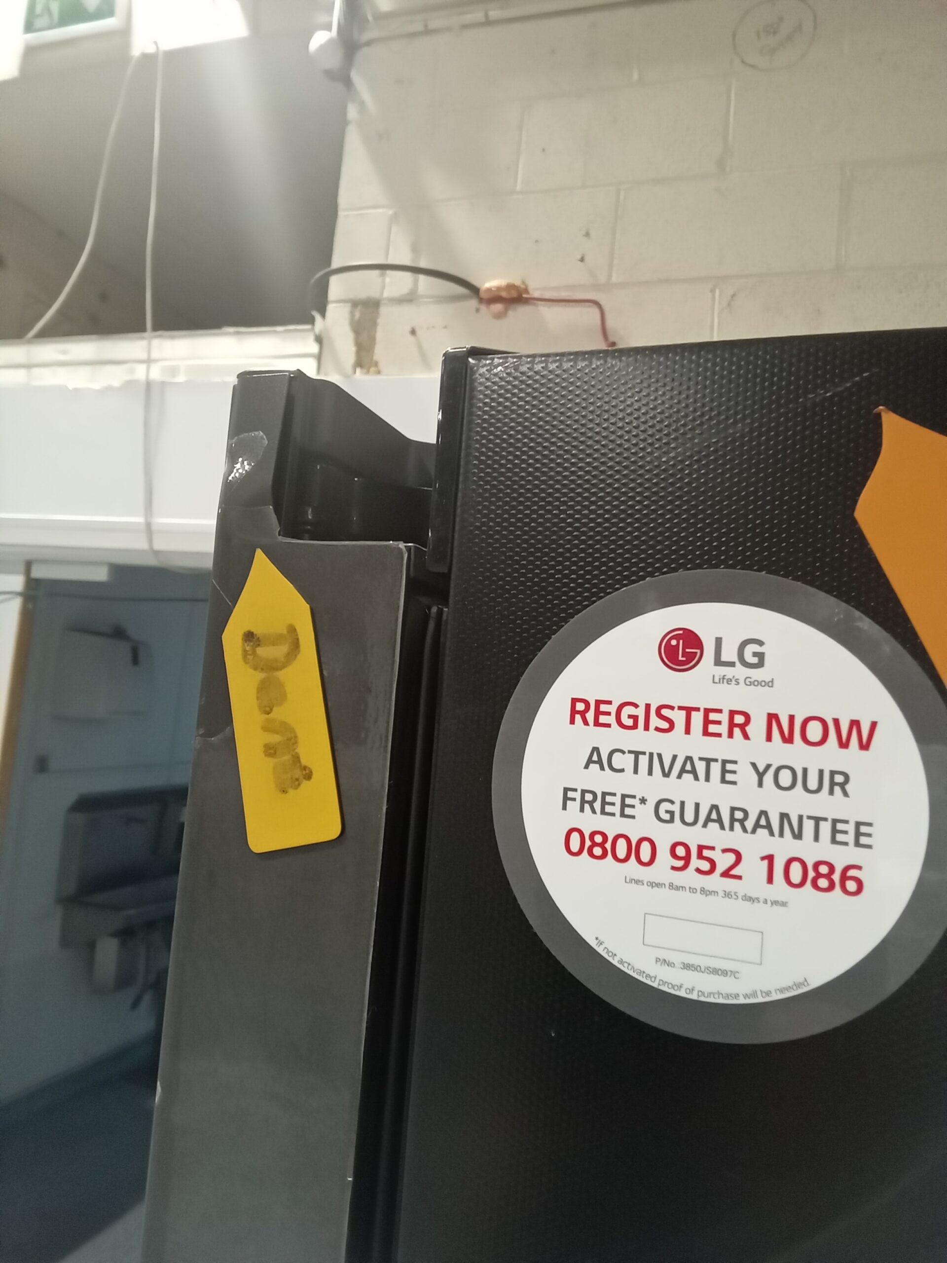 LG GBG5160CEV InstaView™ Fridge Freezer, Essence Black Steel (RF429) - Image 18